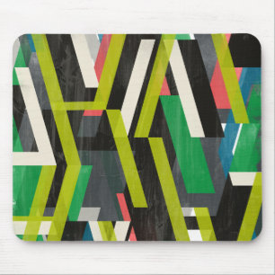 Diagonal Slipstream Pattern Mouse Pad
