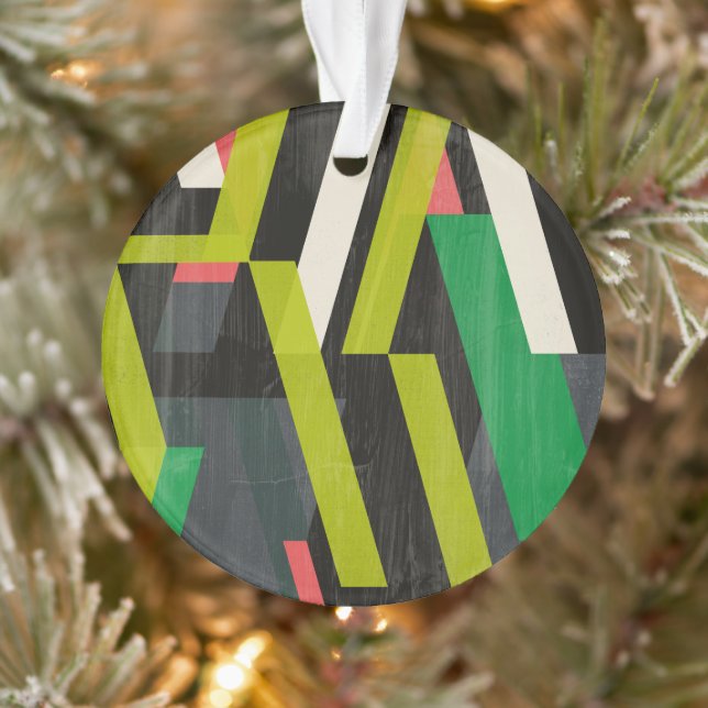 Diagonal Slipstream Pattern Ornament (Tree)