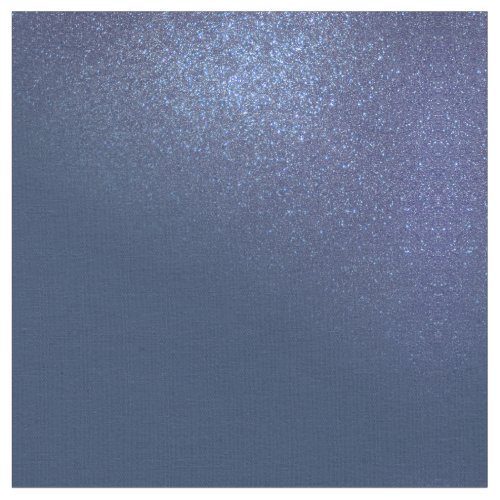 Diagonal Sparkly Navy Blue Glitter Gradient Ombre Fabric