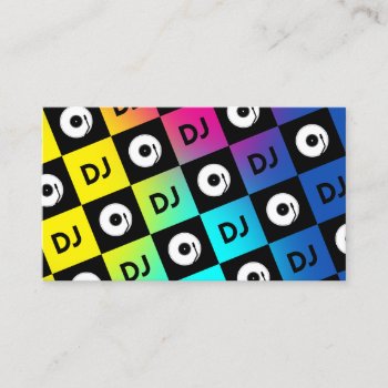 Diagonal Square Pattern Gradient  Business Card by TwoFatCats at Zazzle