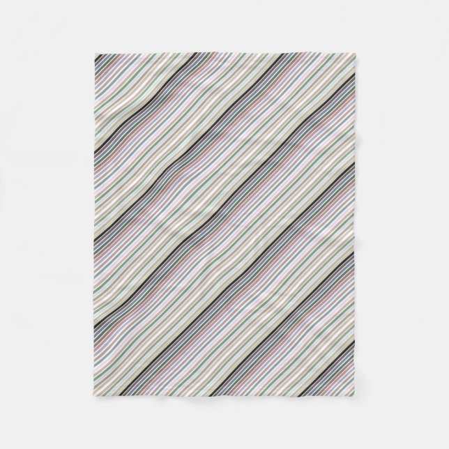 Diagonal Stripe Blanket (Front)