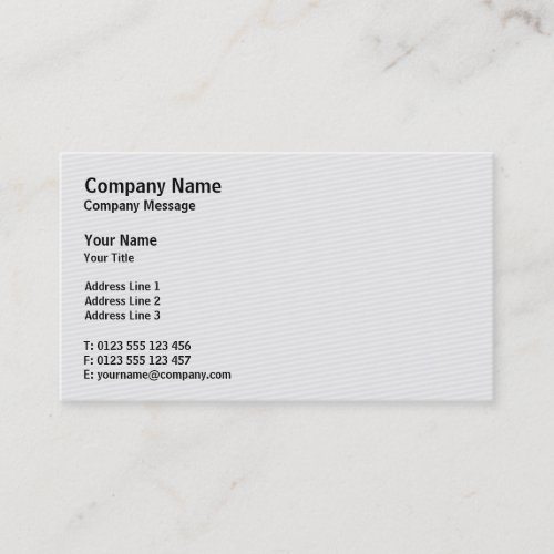 Diagonal Striped Background Business Card