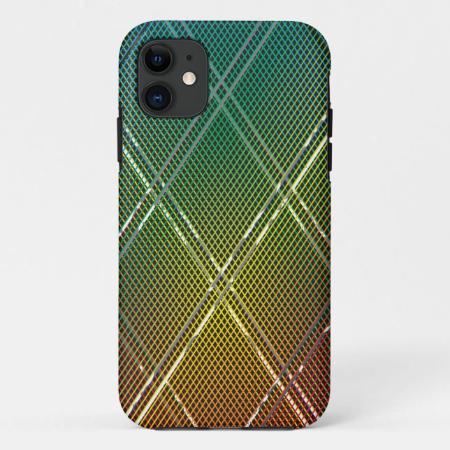 Diagonal stripes background 11 Case-Mate iPhone case (Back)