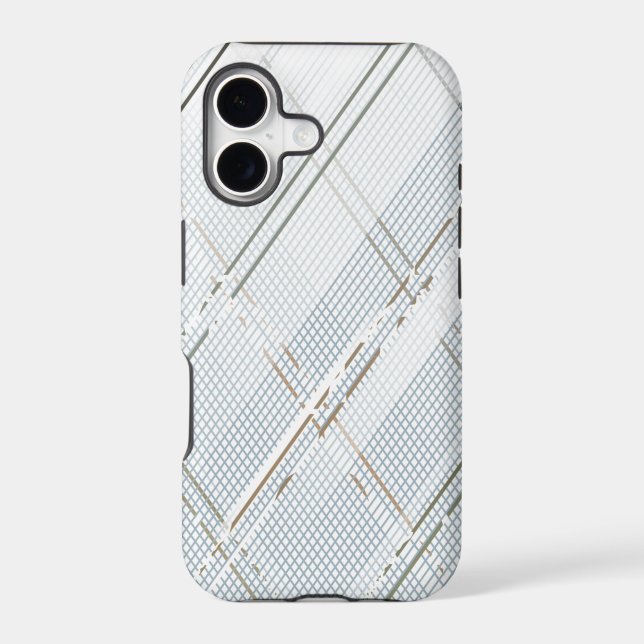 Diagonal stripes background 1 iphone case (Back)