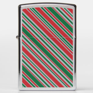 Diagonal stripes background zippo lighter