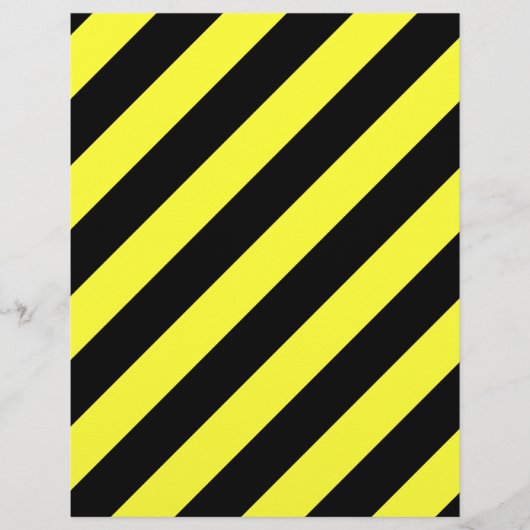 diagonal stripes black and yellow (Front)