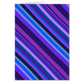 Diagonal stripes in blue and purple (Front)