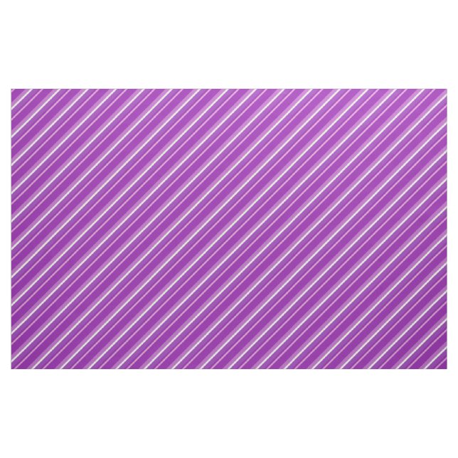 Diagonal Stripes Purple Fabric (Yard)