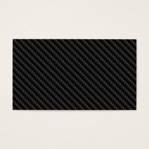 Diagonal Tightly Woven Carbon Fiber Texture Business Card