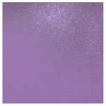 Diagonal Violet Purple Glitter Gradient Ombre Fabric