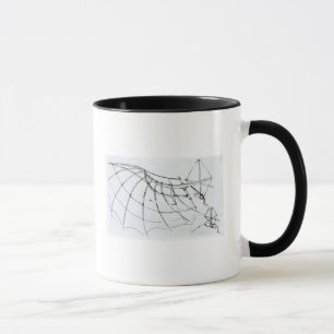 Diagram of a mechanical wing mug