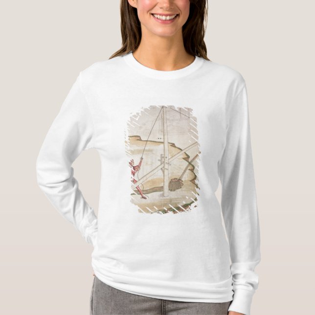 Diagram of a method of supplying water T-Shirt (Front)