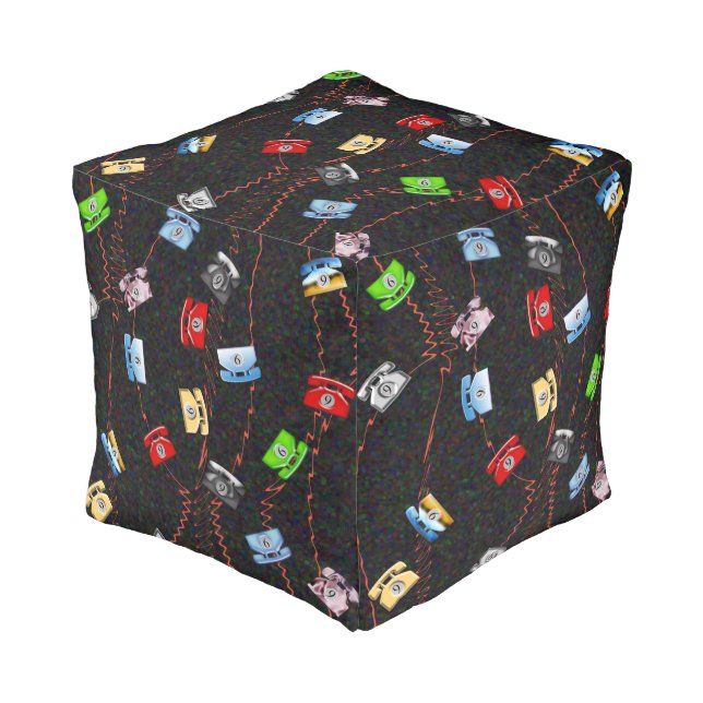 Dial 9 for an outside line. pouf (Angled Front)