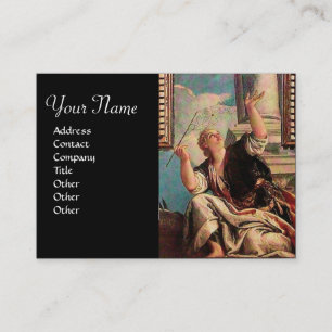 DIALECTICS, black Business Card