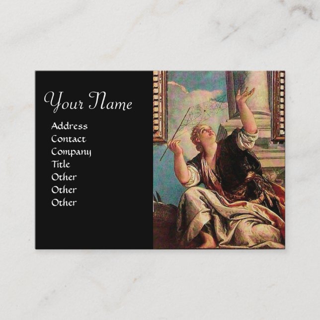 DIALECTICS, black Business Card (Front)