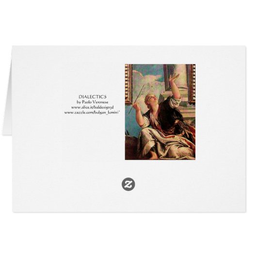 DIALECTICS by Paolo Veronese (Back Horizontal)