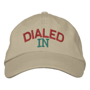 Dialed In by SRF Embroidered Baseball Hat