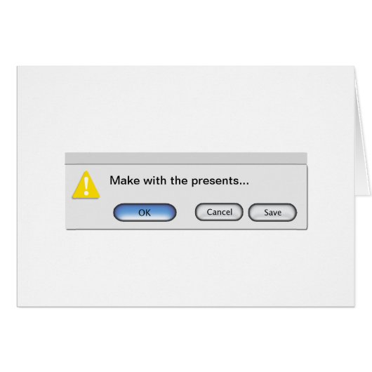 Dialog Box Cards (Front Horizontal)