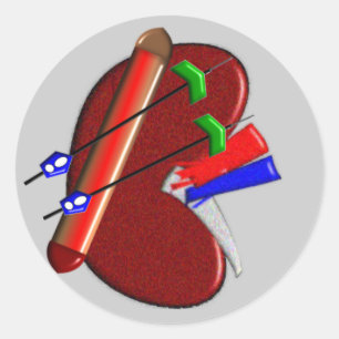 Dialysis  And Kidney Design Gifts Classic Round Sticker