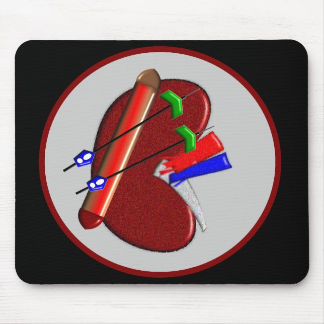 Dialysis  And Kidney Design Gifts Mouse Pad (Front)