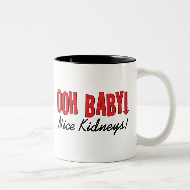 Dialysis Humor Gifts & T-shirts Two-Tone Coffee Mug (Right)