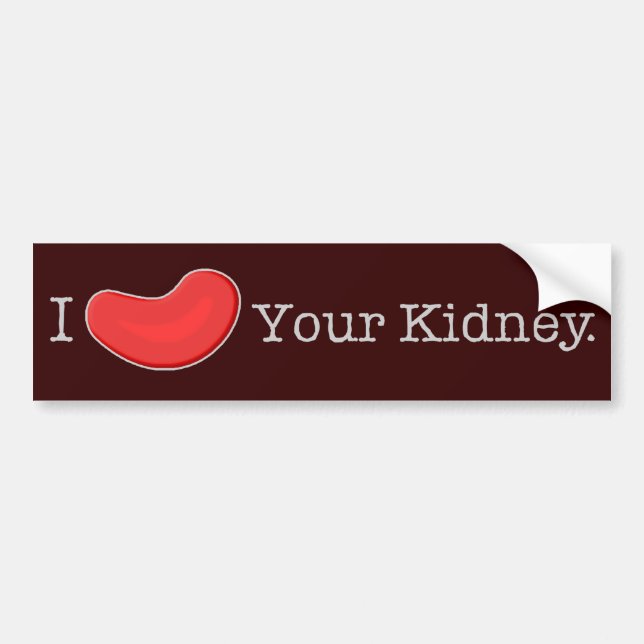 Dialysis Humor T-shirts, Gifts Bumper Sticker (Front)