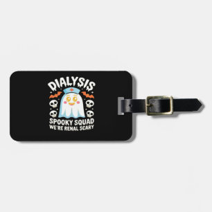 Dialysis Nephrology Nurse Cute Halloween Spooky Es Luggage Tag