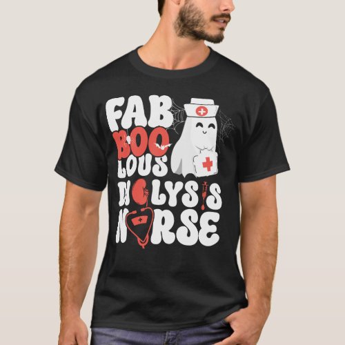 Dialysis Nurse Fab Boo Lous Dialysis Nurse T_Shirt