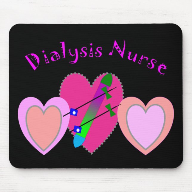 Dialysis Nurse Gifts Mouse Pad (Front)