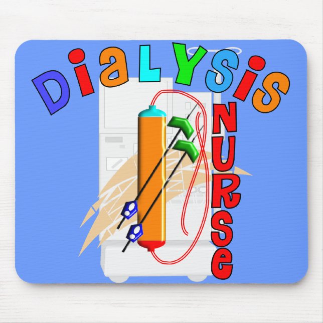 Dialysis Nurse Gifts Mouse Pad (Front)