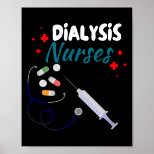 Dialysis Nurse Nephrology Kidney Disease Nursing 5 Poster