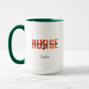 Dialysis Nurse Personalized Name Gift Mug