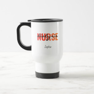 Dialysis Nurse Personalized Name Gift Travel Mug
