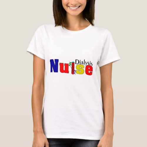 Dialysis Nurse T_Shirt Dialzer Design