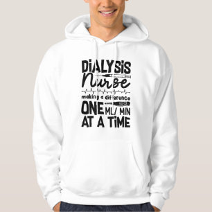 Dialysis Nurse Technician Dialysis Tech Nephrology Hoodie