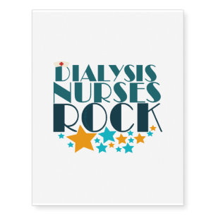 Dialysis Nurses Rock Temporary Tattoos