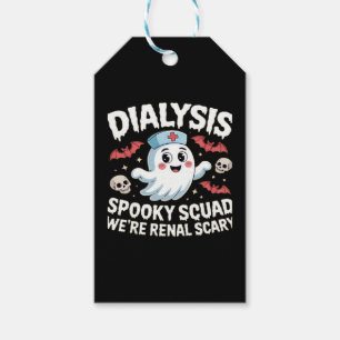 Dialysis Spooky Squad Renal Halloween Nephrology N Gift Tags