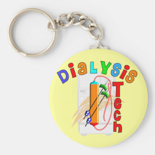 Dialysis Tech Gifts Keychain