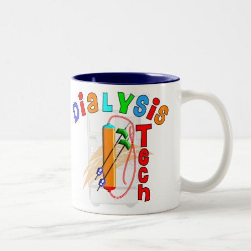 Dialysis Tech Gifts Two_Tone Coffee Mug