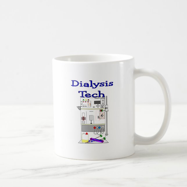 Dialysis Technician--Fresenius Machine Design Coffee Mug (Right)