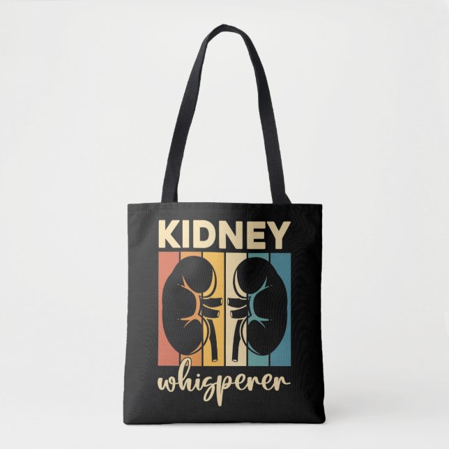 Dialysis Technician Kidney Whisperer Dialysis Tech Tote Bag (Front)