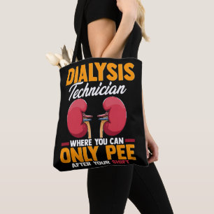 Dialysis Technician Nephrology Kidney Tote Bag