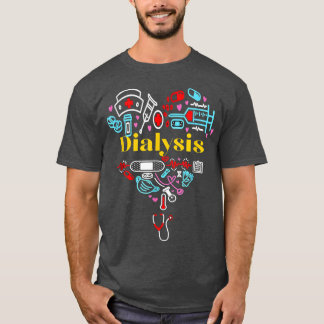 Dialysis Technician Nephrology Nurse Christmas 202 T-Shirt