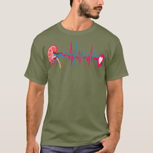 Dialysis Technician Nurse _ Kidney Heartbeat _13 T_Shirt