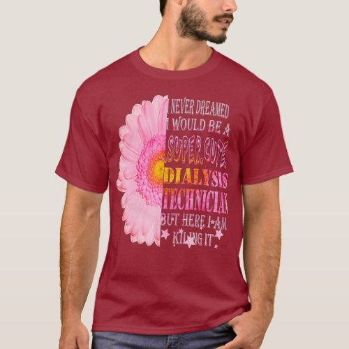 Dialysis Technician Nurse _ Kidney Heartbeat T_Shirt