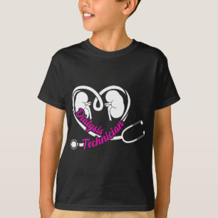 Dialysis Technician Stethoscope Nephrology Tech T-Shirt