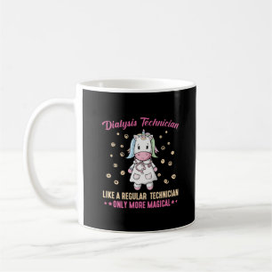 Dialysis Technician Unicorn Nurse Nephrologist Coffee Mug
