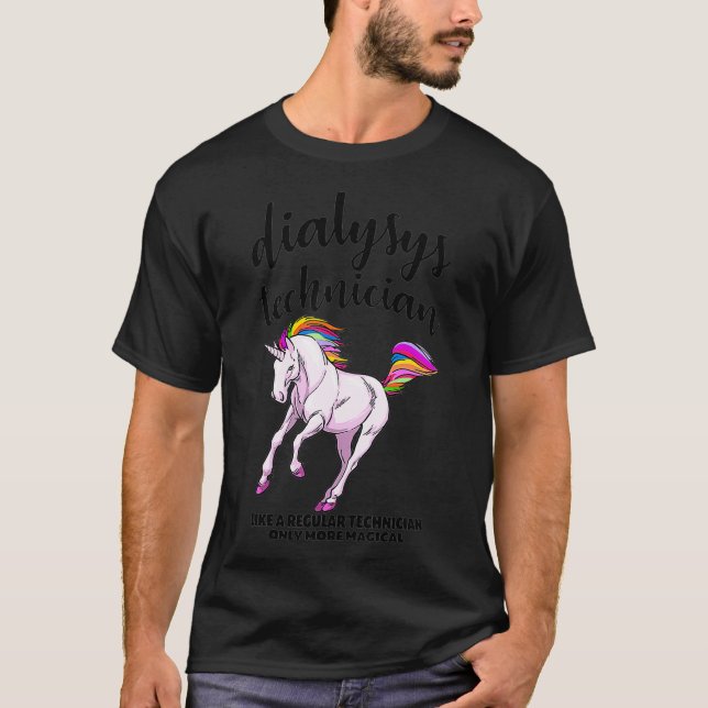 Dialysis Unicorn Shirts Patient Nurse Kidney (Front)