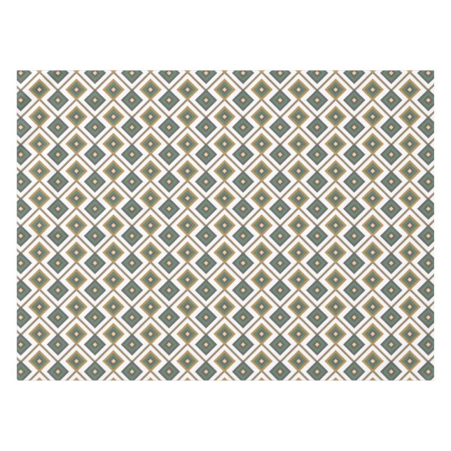 Diamante in green tablecloth (Front (Horizontal))