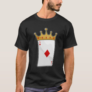Diamond Ace with King Crown T-Shirt